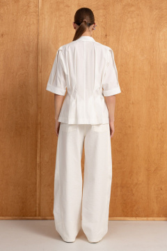 Рубашка Luna М-283 молоко - фото 4