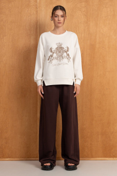 Свитшот Luna М-289 молоко - фото 2