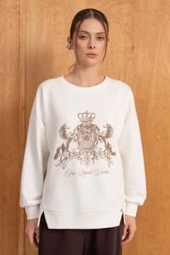 Свитшот Luna М-289 молоко - фото 1