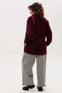 Рубашка Anelli 1819 вишня - фото 4