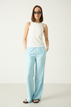Брюки Luitui R2062 светло-голубой - фото 1