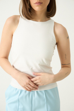 Брюки Luitui R2062 светло-голубой - фото 4