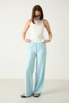 Брюки Luitui R2062 светло-голубой - фото 2