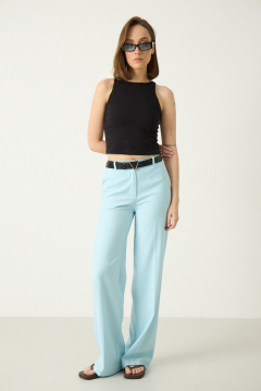 Брюки Luitui R2075 светло-голубой - фото 2