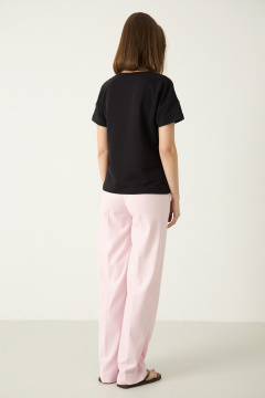Брюки Luitui R2075 светло-розовый - фото 4