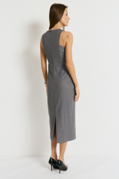 Платье Luitui R1077 серый - фото 5