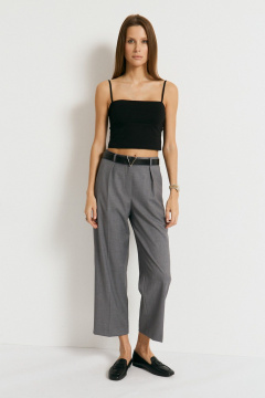 Брюки Luitui R2086 серый - фото 5