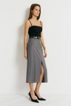 Юбка Luitui R2068 серый - фото 2
