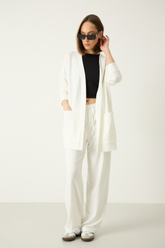 Брюки Luitui R2087 молочный - фото 5