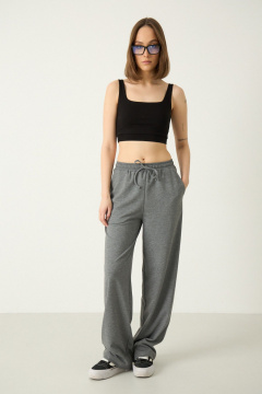 Брюки Luitui R2087 серый - фото 1