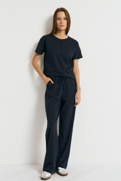 Брюки Luitui R2087 темно-синий - фото 1