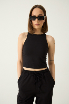 Брюки Luitui R2087 черный - фото 2