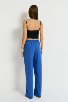 Брюки Luitui R2087 ярко-синий - фото 5