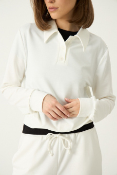 Джемпер Luitui R5073 молочный - фото 2