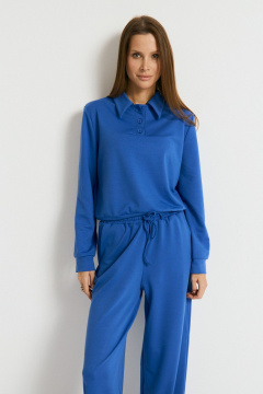 Джемпер Luitui R5073 ярко-синий - фото 1