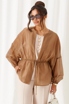 Блуза, брюки, топ Beautiful&Free 6448 бежевый - фото 5