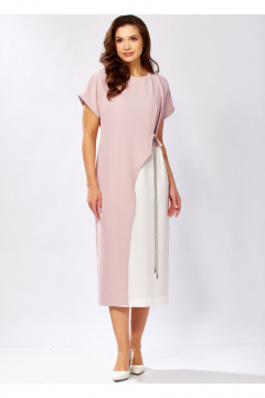 Платье KaVaRi 1134.2 пудровый - фото 1