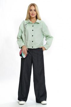 Брюки, жакет Alani Collection 2290 салатовый - фото 1