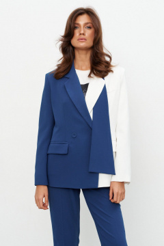 Брюки, жакет KaVaRi 8052 синий - фото 4