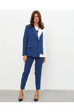 Брюки, жакет KaVaRi 8052 синий - фото 2