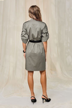 Платье Golden Valley 44354 хаки - фото 3