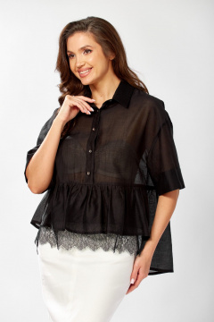 Блуза KaVaRi 429 черный - фото 2