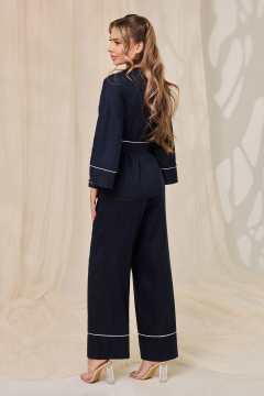 Блуза, брюки Golden Valley 6764 темно-синий - фото 2