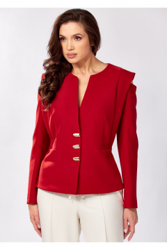 Жакет KaVaRi 6010 красный - фото 3