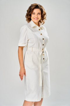 Платье KaVaRi 1147 белый - фото 5