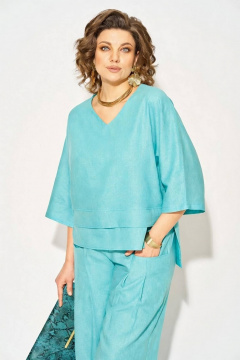 Брюки, туника Liliana 1526 тифани - фото 5