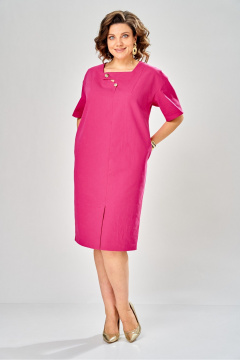 Платье KaVaRi 1148 фуксия - фото 3