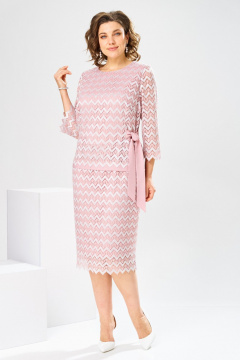 Платье Romanovich Style 1-2894 розовый - фото 3