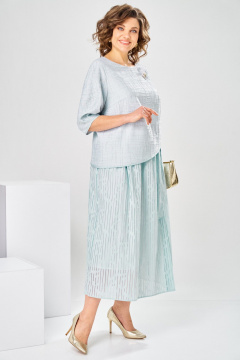Платье Romanovich Style 1-2913 голубой - фото 4