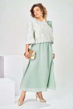 Платье Romanovich Style 1-2915 мята - фото 4