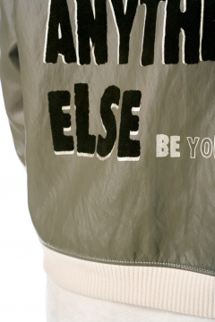 Бомбер AVE RARA 1073 хаки - фото 4