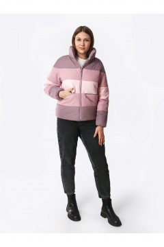 Куртка АРТУС 24С19-Р57 серая_орхидея - фото 3