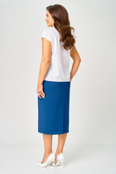 Блуза LeNata 12550 белый - фото 5