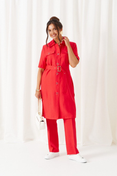 Блуза, брюки, топ Beautiful&Free 6454 красный - фото 1