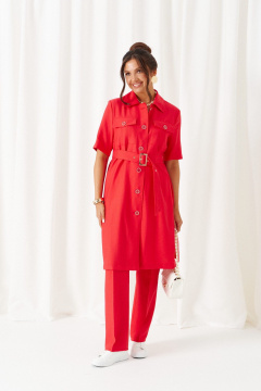 Блуза, брюки, топ Beautiful&Free 6454 красный - фото 2