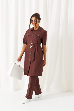 Блуза, брюки, топ Beautiful&Free 6454 шоколад - фото 2