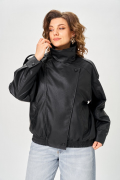 Куртка ANASTASIA MAK 1322 черный - фото 3