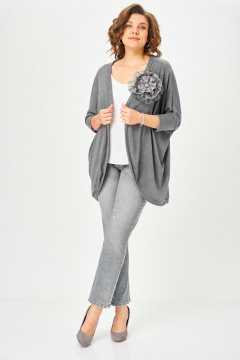 Кардиган Svetlana-Style 2159 серый - фото 5