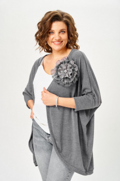 Кардиган Svetlana-Style 2159 серый - фото 4