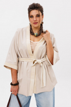 Жакет Anelli 1342 сливочный-нюд - фото 2