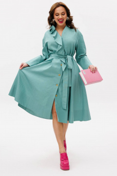 Платье Anastasia 1208.4 мятно-голубой - фото 2