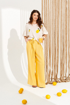 Джемпер ELLETTO 13006 бежевый - фото 1