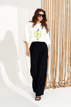 Джемпер ELLETTO 13008 молочный - фото 2