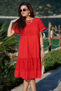 Платье Vittoria Queen 28703 красный - фото 1