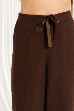 Брюки ELLETTO 2384 коричневый - фото 4