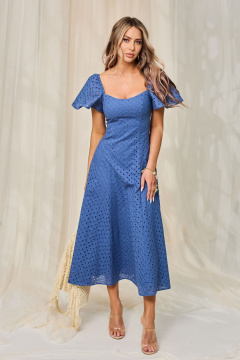 Платье Golden Valley 44350 синий - фото 1